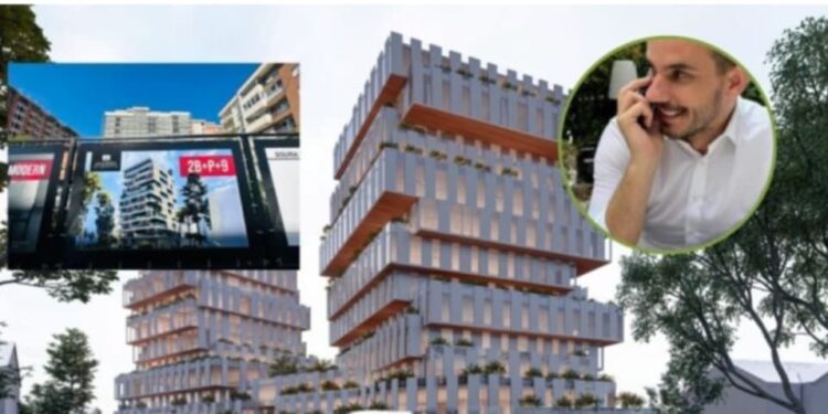 Pronari i “Andrra Residence” po mashtron blerësit me reklamë të rreme për objektin që është duke u ndërtuar në qendër të Skenderajt
