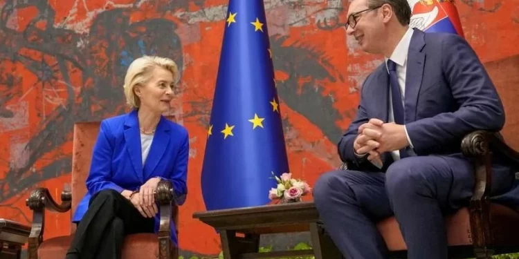 Vuçiqi me Von der Leyen foli edhe për Kosovën: Ia shpjegova domosdoshmërinë e kompromisit dhe negociatave