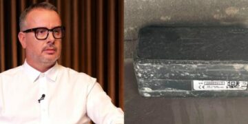 Kjo është pajisja e gjurmimit GPS që u gjet në veturën e gazetarit Vehbi Kajtazi