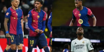 Vinicius i del në mbrojtje lojtarëve të Barcelonës