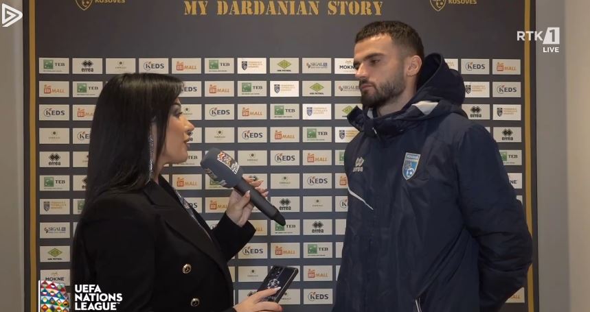 Jashari: Jam i lumtur për golin, nuk mendoj se ishte karton i kuq