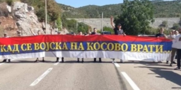 Radio Evropa e Lirë: Të arre’stuarit në Kosovë për mbishkrimin “Kosova është Serbi”, pjesëtarë të Ushtrisë së Malit të Zi