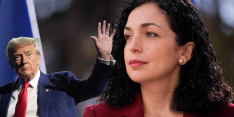 Vjosa Osmani, njëra nga presidentet e para në botë që e uron Trump për fitoren