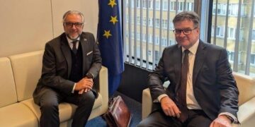 Lajçak takon shefin e EULEX-it në Bruksel, flasin për sigurinë në Kosovë