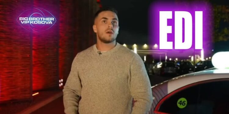 Pas kërcënimeve se largohet dhunshëm, Edi la shtëpinë e Big Brother