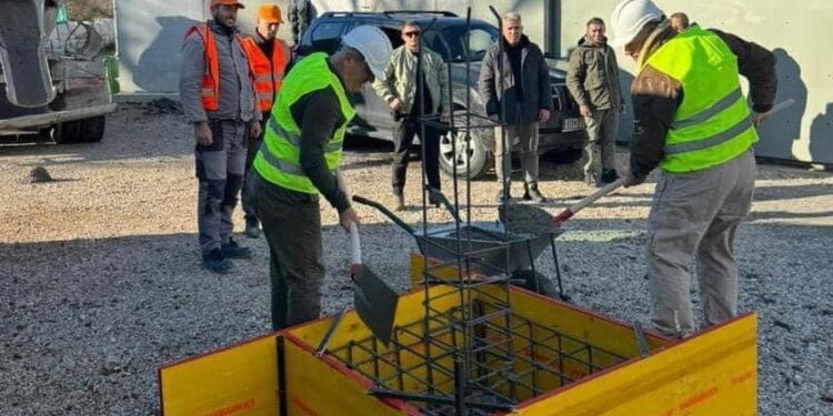 Sveçla: Sot u vendos gurthemeli i objektit të ri të nënstacionit policor në Leposaviq