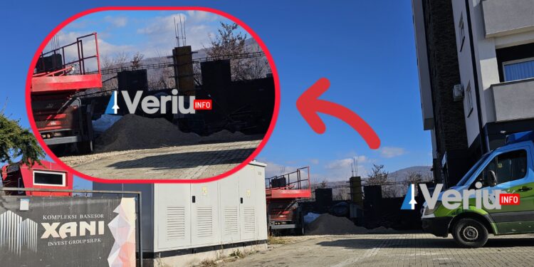Kompania “Xani” nis ndërtimin e një objekti pa leje në Mitrovicë (Foto)