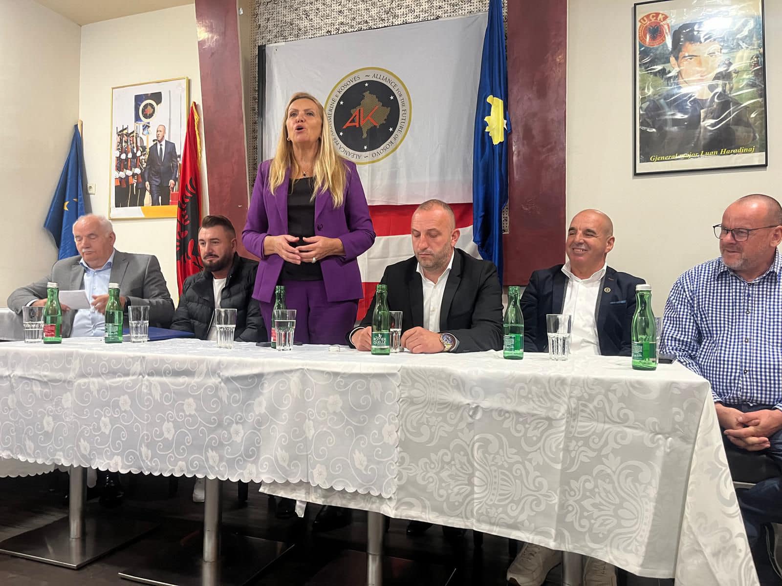 Time Kadriaj takime me struktura të partisë në Vjenë, AAK: Diaspora në mbështetje të Aleancës