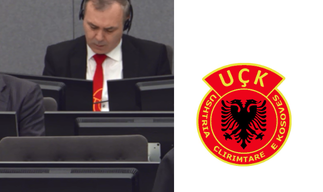 Gjykimi në Hagë – Rexhep Selimi me kollare të kuqe e emblemë të UÇK-së