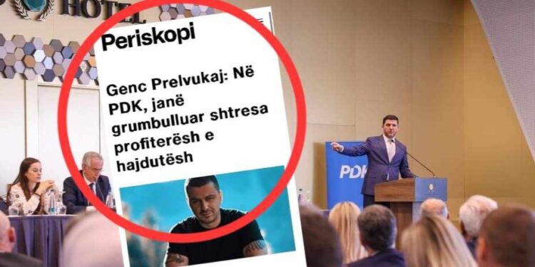 “Harron” se u largua nga PDK-ja duke i quajtur grup i profiterëve dhe hajdutave, Genc Prelvukaj tash rikthehet si kandidat i PDK-së për deputet