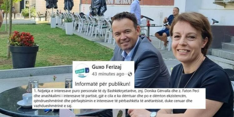 Gërvalla dhe Peci e humbin partinë “Guxo” në Ferizaj, tërhiqen nga gara dhe shuajnë strukturat