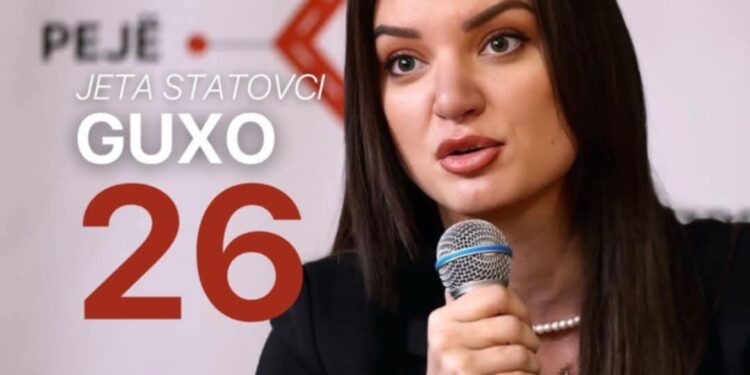 Jeta Statovci e GUXO do të mbajë numrin 26 në listën e VV