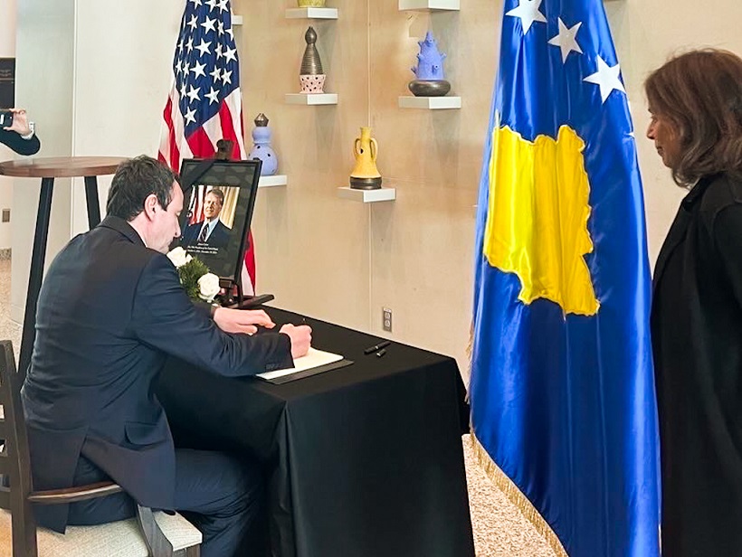 Kryeministri Kurti ngushëllon popullin amerikan për vdekjen e ish-presidentit Carter