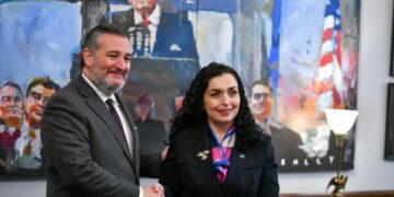 Osmani takohet me senatorin republikan Ted Cruz, flet për forcimin e partneritetit Kosovë-ShBA: Mbeten një aleat jetik
