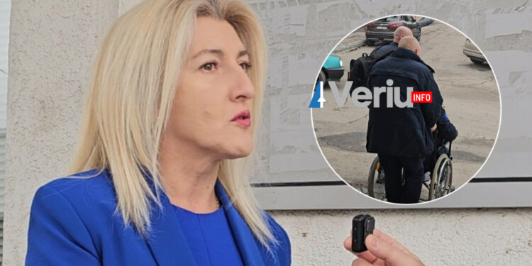 Flet drejtoresha e Spitalit të Mitrovicës, tregon gjendjen shëndetësore të policëve që u aksidentuan sot në veri (Video)