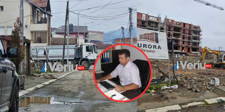 “Aurora Group” nis objekt banesor pa leje në Iliridë të Mitrovicës – Kryeinspektori i ndërtimit, Ahmeti: I’a kemi ndërprerë punimet
