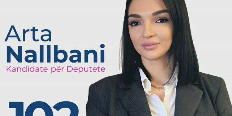 Arta Nallbani me numër 102 garon për deputete në listën e PDK-së
