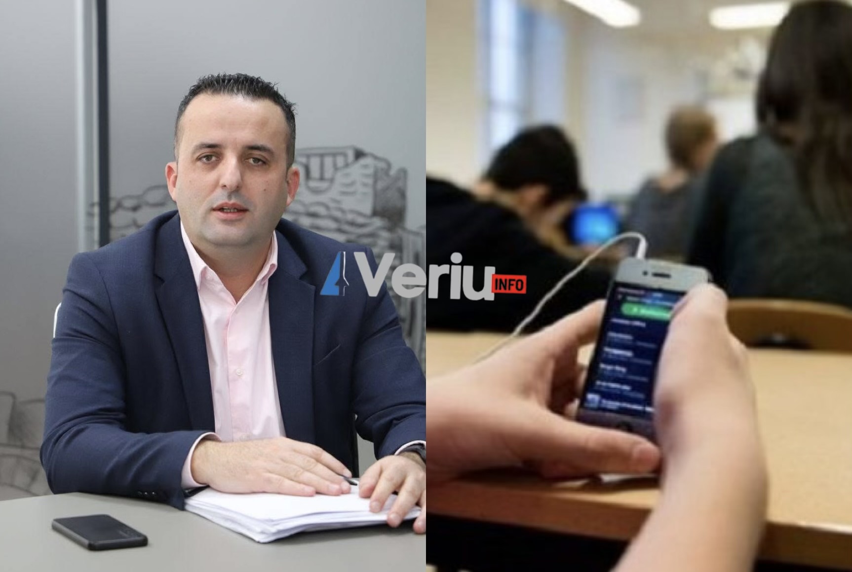 Drejtori i Arsimit në Vushtrri Tahiraj, merr vendim për ndalimin e përdorimit të telefonave në shkolla
