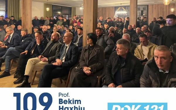 Kamishi: Mobilizimi i madh po shihet në çdo fshat dhe qytet të Kosovës për ta bërë më mirë Kosovën me Bedri Hamzën