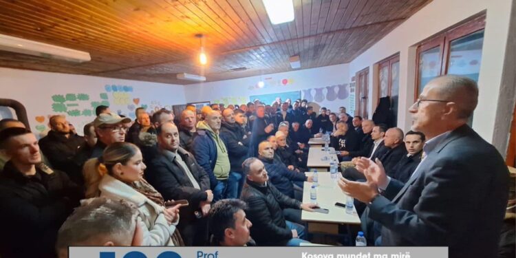 Haxhiu: Me këtë mobilizim të fuqishëm dhe mbështetje masive, me 9 shkurt fitorja i takon PDK-së dhe Bedri Hamzës