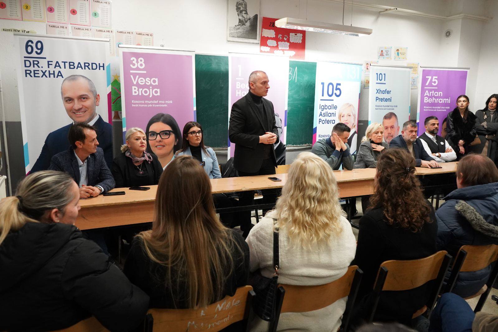 “Me ndihmën dhe mbështetjen tuaj unë do të jem deputet”, Fatbardh Rexha falënderon qytetarët për përkrahjen e dhënë