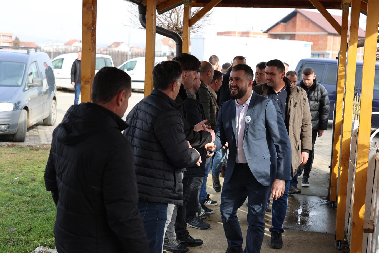100-shi i PDK-së, Mërgim Lushtaku merr përkrahje në Drenas, Klinë të Poshtme dhe në Qirez