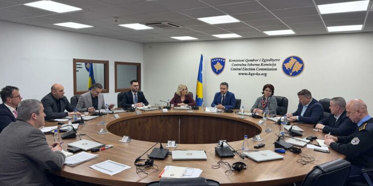 Takim koordinues mes KQZ-së, Policisë së Kosovës, Prokurorisë së Shtetit, PZAP-it dhe KGjK-së për zgjedhjet e 9 shkurtit