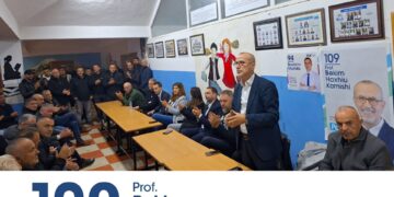 Vojniku në mbështetje të 109-shit të PDK-së, Bekim Haxhiut