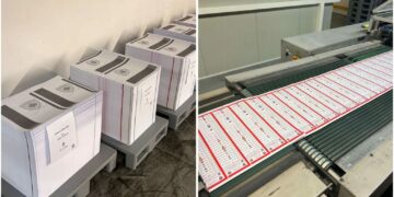 KQZ publikon pamje: Ka filluar shtypja e fletëvotimeve për zgjedhjet e 9 shkurtit