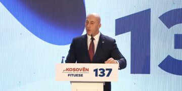 Haradinaj në Kamenicë: GEN-I i jep pare LVV-së, e kjo qytetarët i lë pa rrymë (VIDEO)