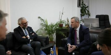 Kryeprokurori Isufaj takohet me shefin e EULEX’it, nënshkruajnë marrëveshje për një donacion