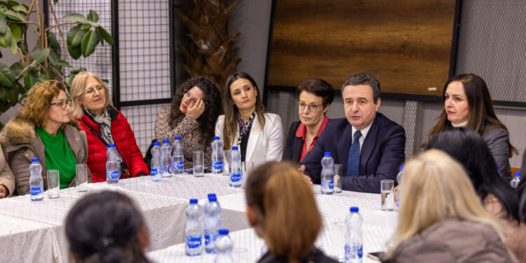 Kurti: Viti 2025 do të jetë vit i gruas