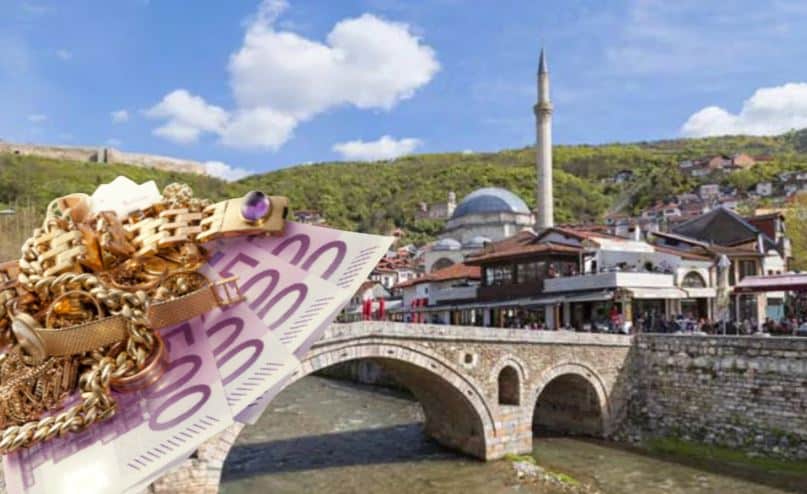 U vodhën 168 mijë euro në një argjendari në Prizren, kërkohet paraburgim për të arrestuarin
