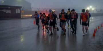 KFOR-i e përfundon me sukses një maratonë vrapimi në Bondsteel