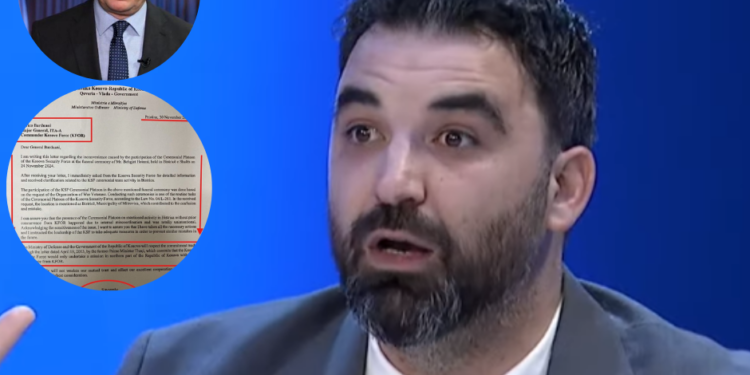 Lirim Mehmetaj publikon letrën ku Qeveria e Kosovës i zotohet KFOR-it që nuk e çon ushtrinë në Veri