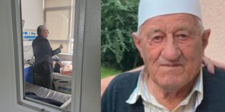 Babai i Hashim Thaçit shtrihet në spital, Hamza shkon për ta vizituar