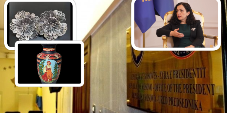 Filigran e qeramikë, zyra e Vjosa Osmanit shpenzon 20 mijë euro në dhurata