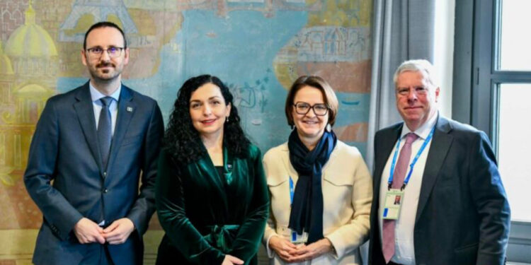 Osmani takohet me deputetë gjermanë: Bashkëpunimi me Gjermaninë mbetet një nga prioritetet kryesore