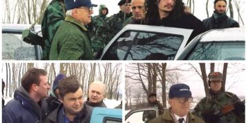 Mehmetaj zbulon fotografinë e Albin Kurtit pranë ushtarëve të UÇK-së: Shkoi të negocionte lirimin e inspektorit serb Zoran Zbiliç