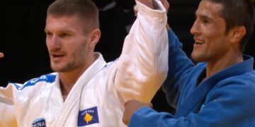 Akil Gjakova humb në finale, fiton medaljen e argjendtë në Paris