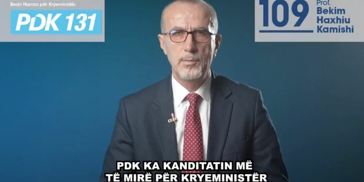 Haxhiu: Partia Demokratike e Kosovës ka kandidatin më të mirë për kryeministër!