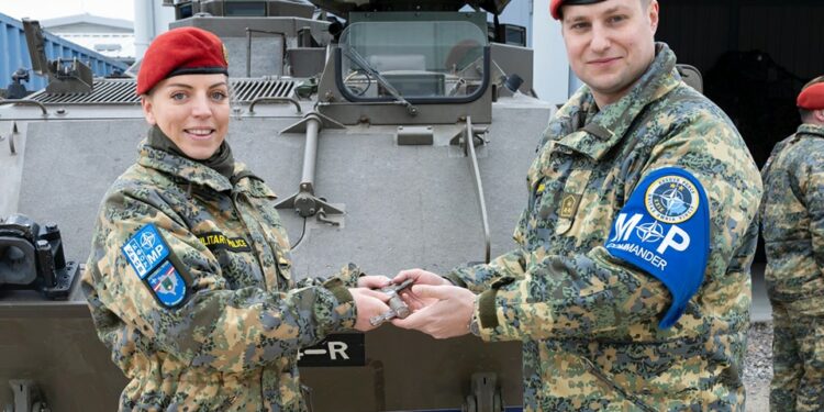 Rinovohet stacioni i policisë ushtarake shumëkombëshe të KFOR-it, në Prishtinë