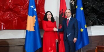 Begaj: Të intensifikohen marrëdhëniet si dy shtete të një kombi me të ardhme të përbashkët euroatlantike