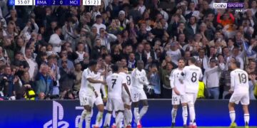 Reali dyfishon rezultatin ndaj Manchester Cityt, shënon përsëri Mbappe (VIDEO)