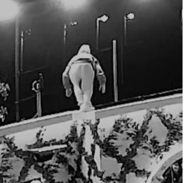 BIG Brother VIP Albania publikon pamjet kur Gjesti ngjitet në mur dhe largohet nga shtëpia