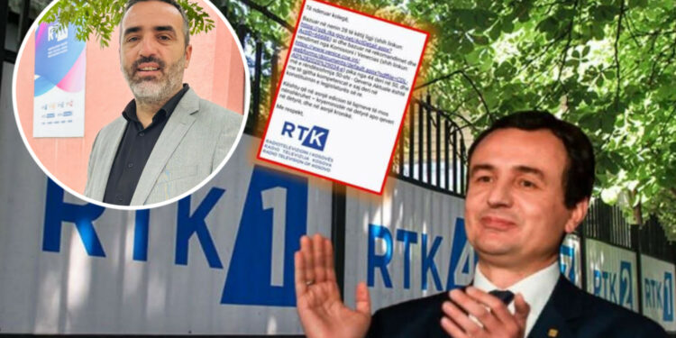 Servilitet i gërrditshëm i redaktorit Besart Galica, urdhëron gazetarët e RTK-së që Kurtit të mos i referohen si “kryeministër në detyrë”