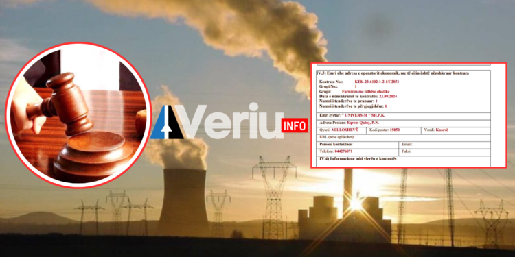 KEK nënshkruan kontratë mbi 33 mijë euro me kompaninë që e kishte dërguar në Gjykatë për mashtrim