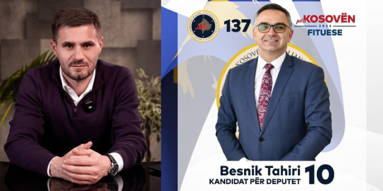 Olluri mesazh votuesve të AAK-së: Ja pse Besnik Tahiri e meriton të votohet