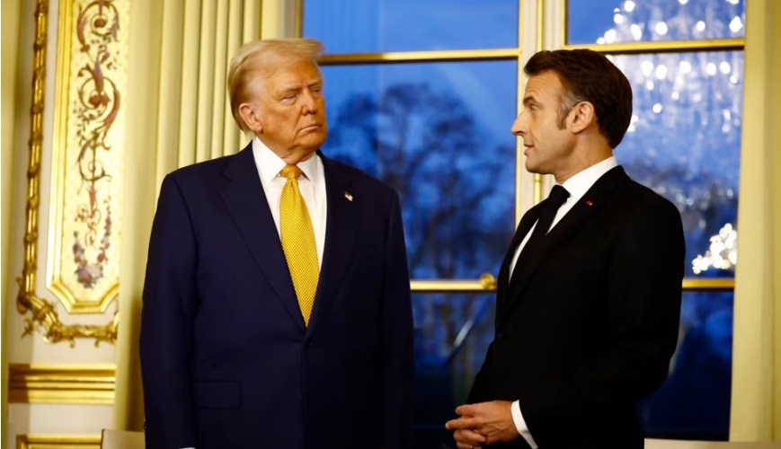 Presidenti Trump pret në Shtëpinë e Bardhë Presidentin francez Macron
