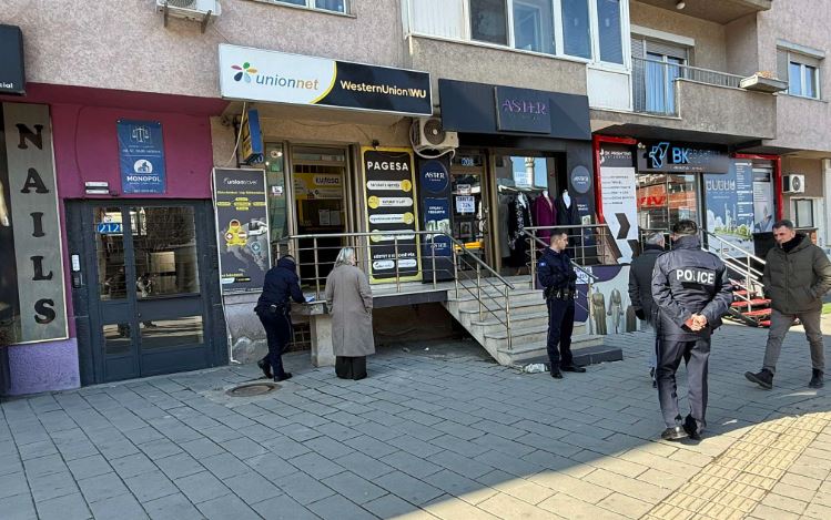 Tentim grabitje në “WesternUnion” në Prishtinë, policia jep detaje për rastin